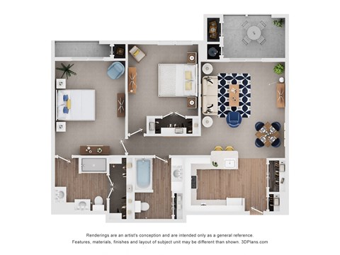 Coltrane Floor Plan at Mariposa at Westchester, Grand Prairie